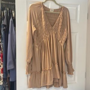 Peach Love California Baby doll dress